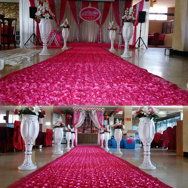 Table Runner - Tapis de mariage en satin de