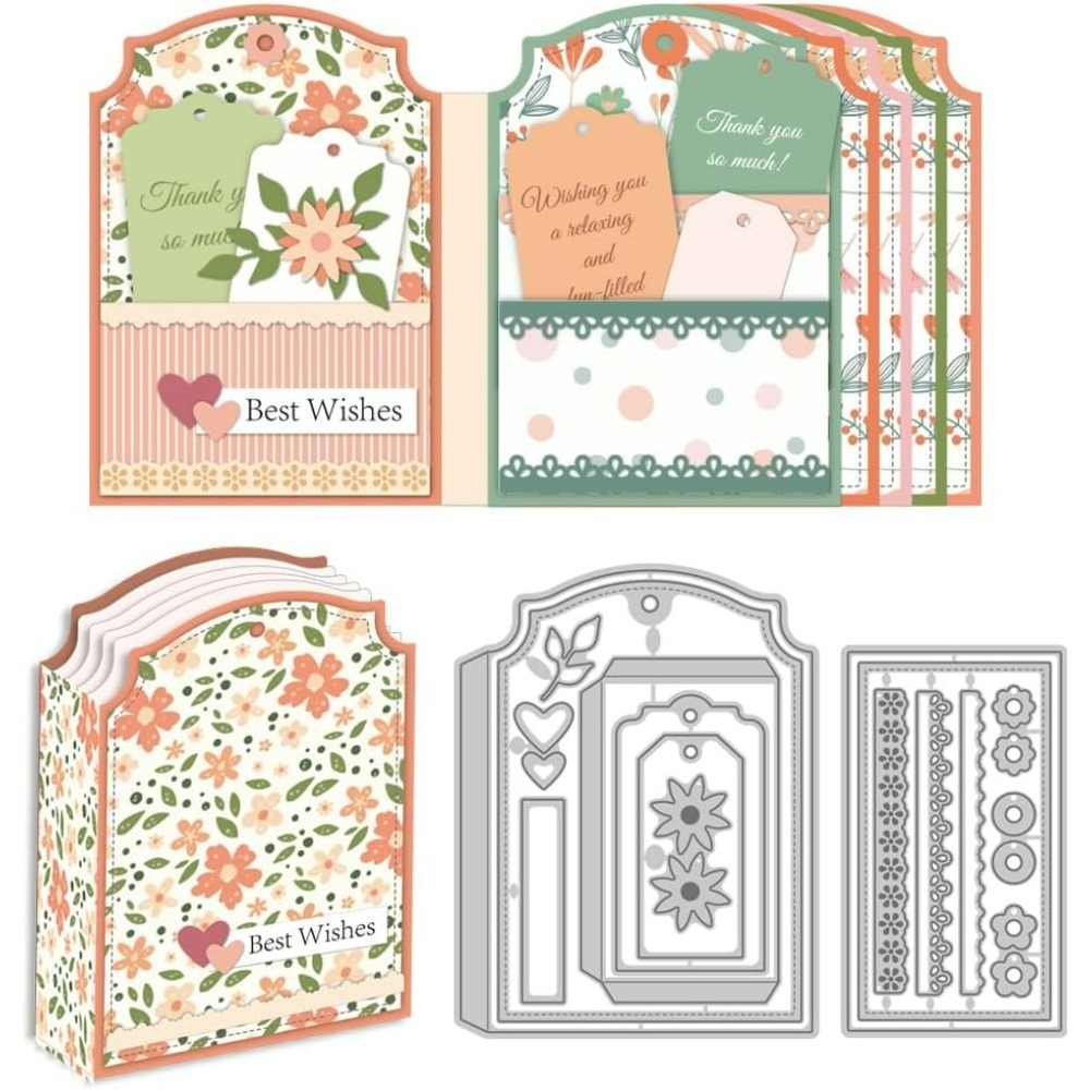 Picture Frame - Label adt scalp Die Cuts for