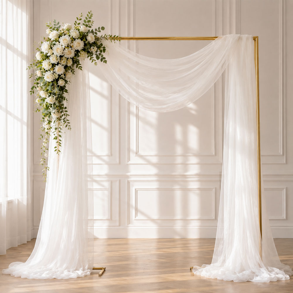 Table Runner - 1 paquet de tissu en tulle