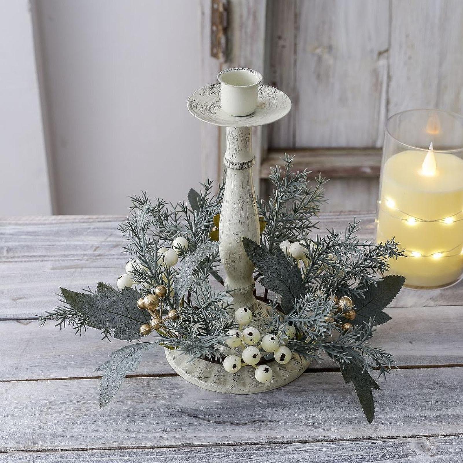 Couronne de bougies artificiel - Candle Holder Decor avis et prix