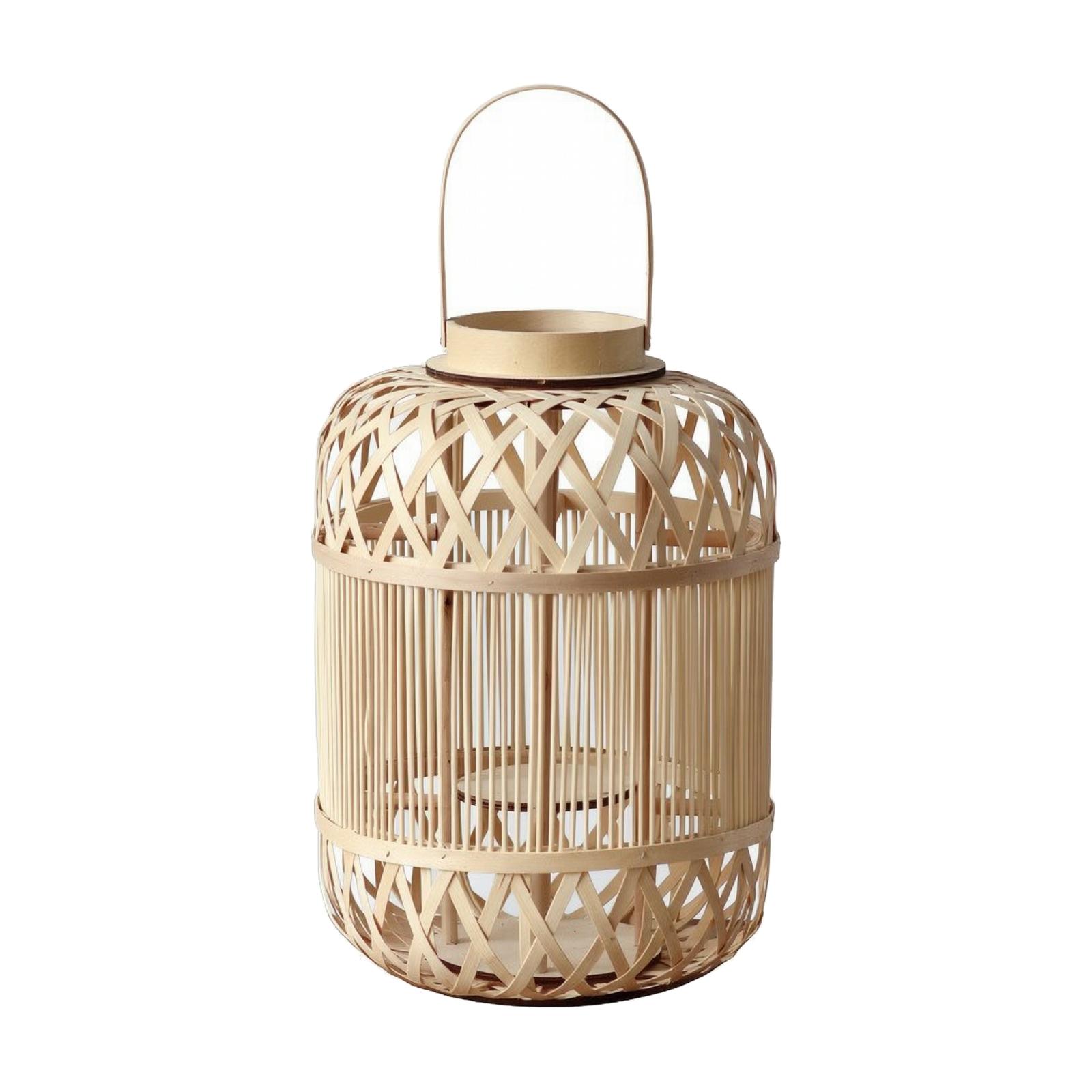 Lanterne décorative en bambou  - Candle Holder Decor avis et prix