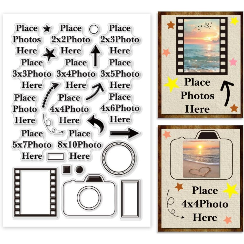 Place Photo ici tampon clair f - Picture Frame avis et prix
