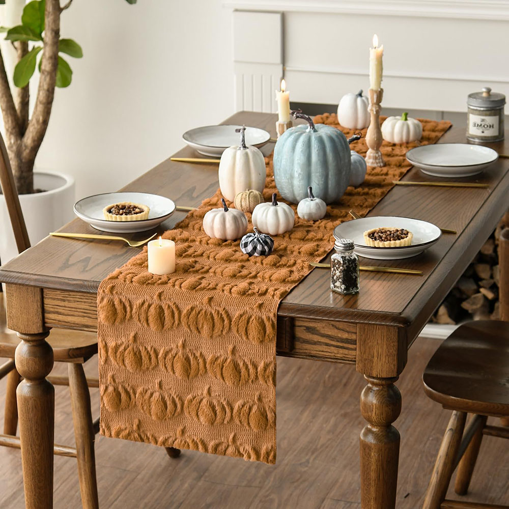 Chemin de table citrouille en  - Table Runner avis et prix