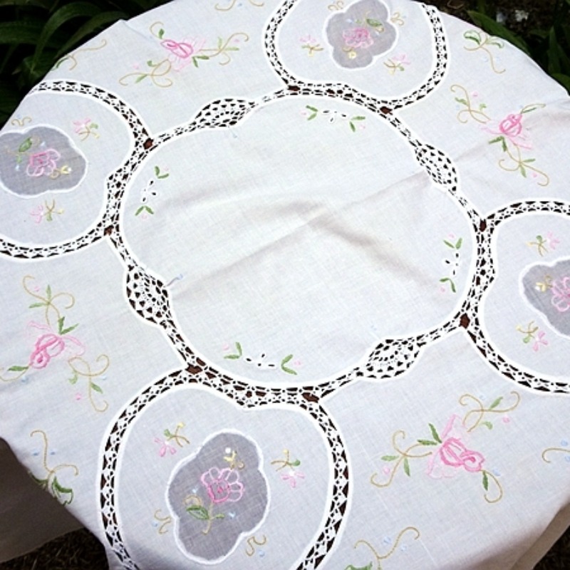 Petite machine en coton pur, b - Table Runner avis et prix