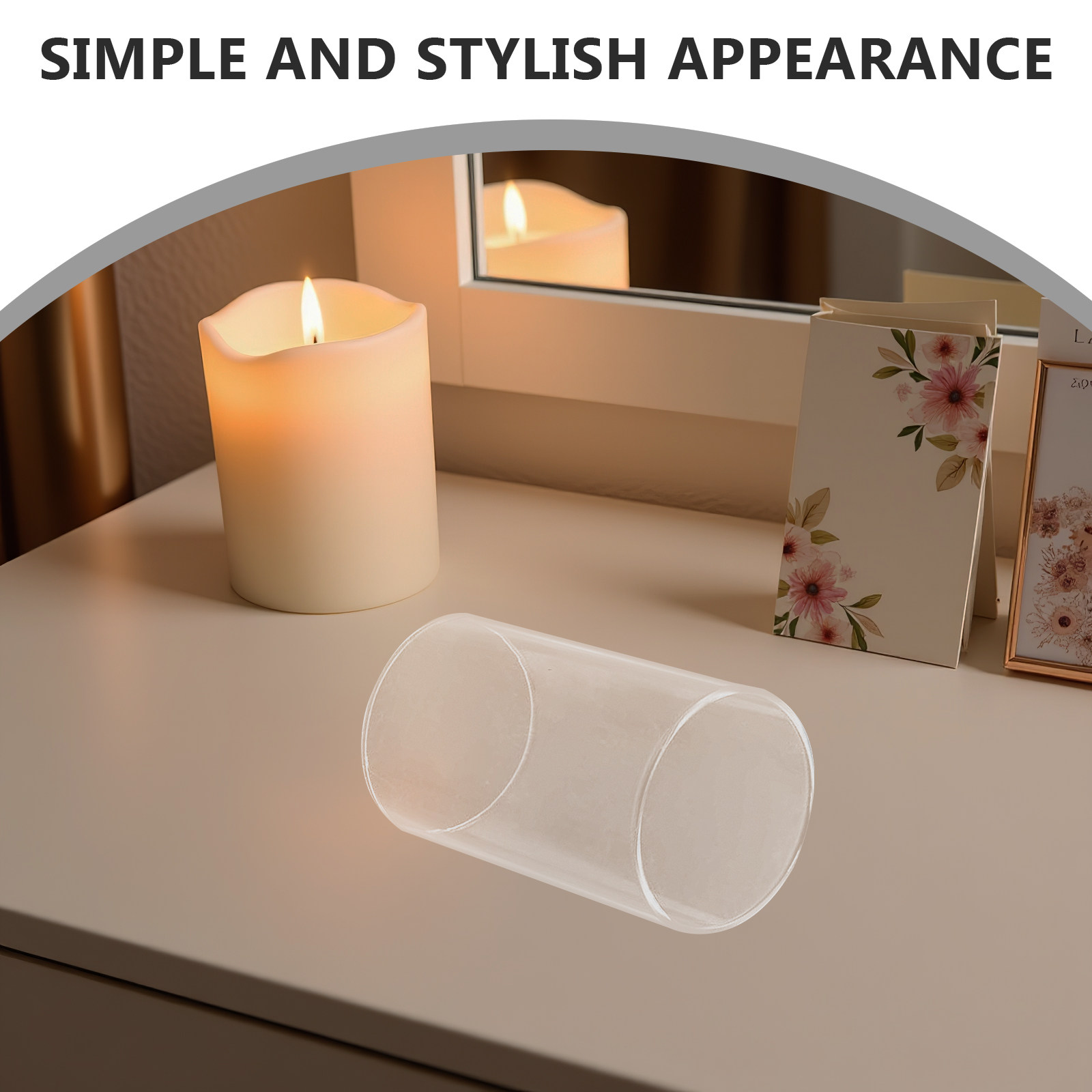 Porte-bougie en verre, abat-jo - Candle Holder Decor avis et prix