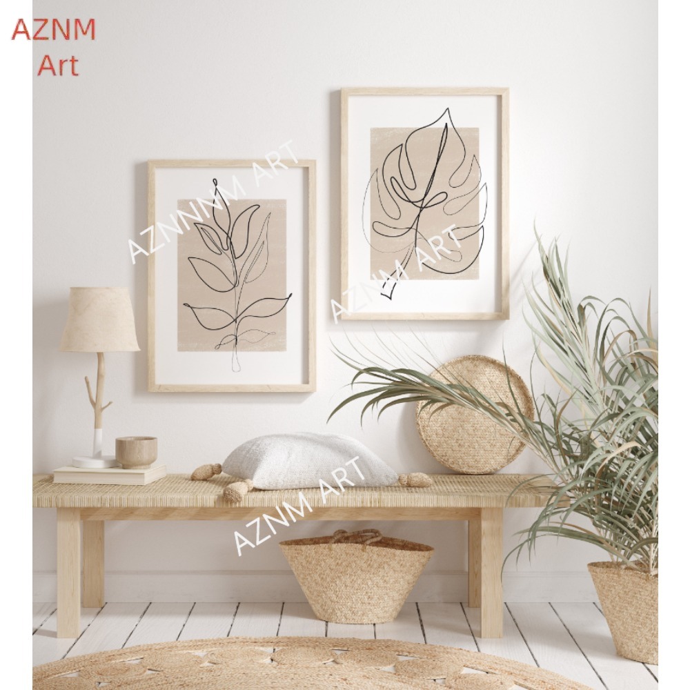 Ensemble d'impression d'art de - Abstract Canvas Set avis et prix