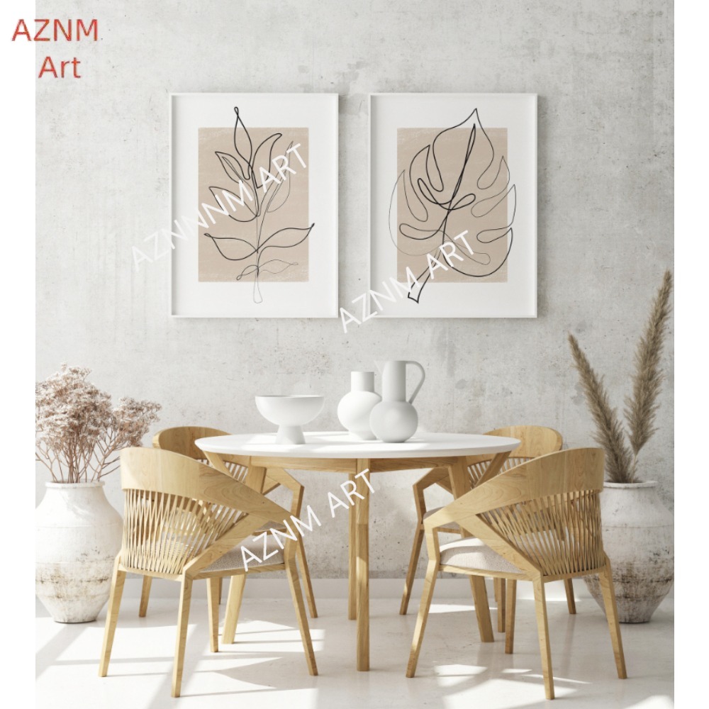 Ensemble d'impression d'art de - Abstract Canvas Set avis et prix