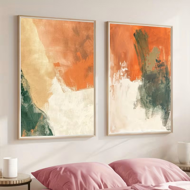 Ensemble d'art mural sur toile - Abstract Canvas Set avis et prix